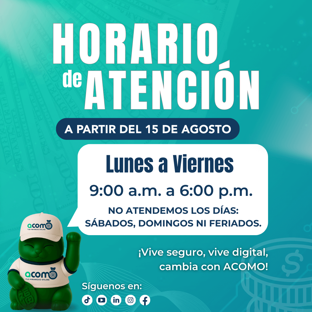 ACOMO - Horario de atención
